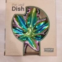 Iridescent Pot Leaf Dish